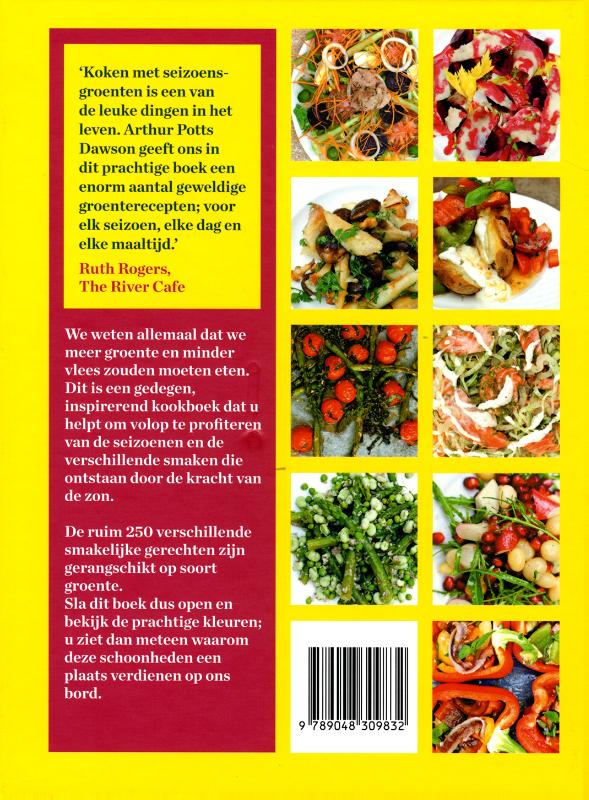Achterkant van Het complete groente kookboek