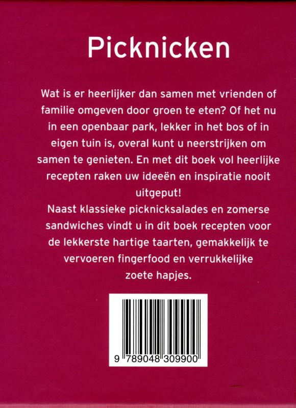 Achterkant van Picknicken