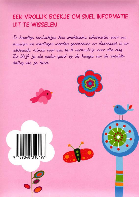 Achterkant van Roze
