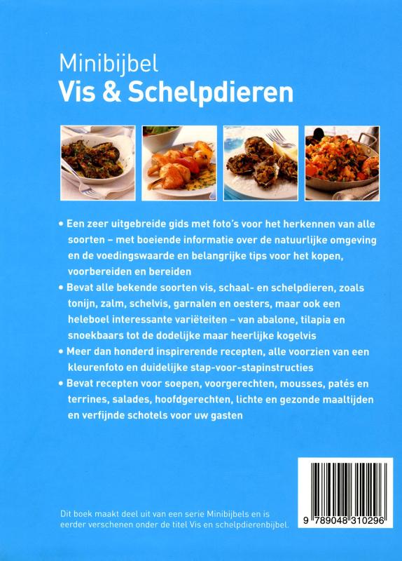 Achterkant van Vis & schelpdieren