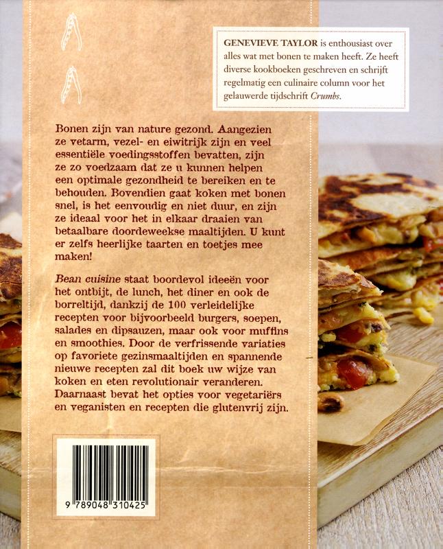 Achterkant van Bean cuisine