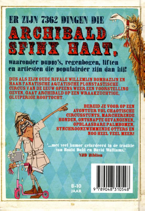 Achterkant van Het dievencircus