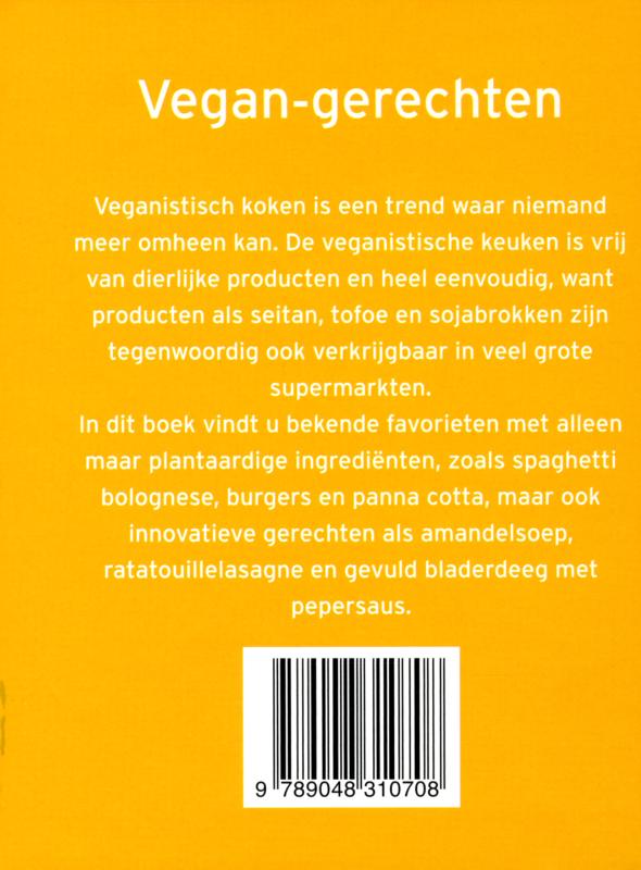 Achterkant van Vegangerechten