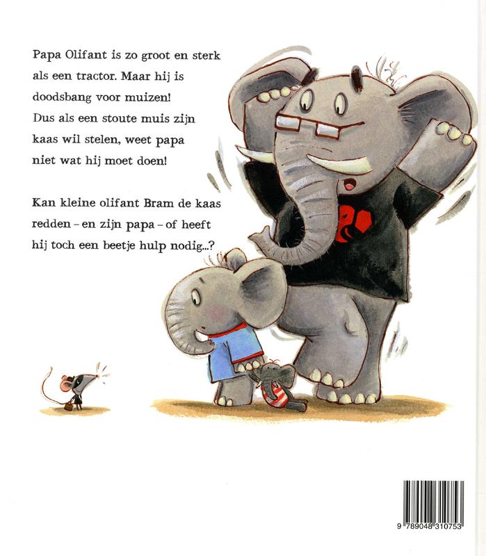 Achterkant van De kleine kaasdieven