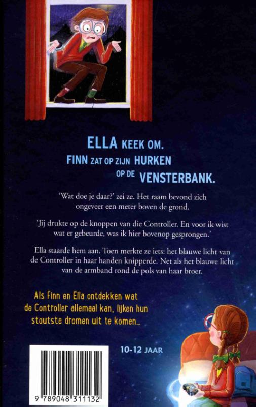 Achterkant van De mysterieuze controller