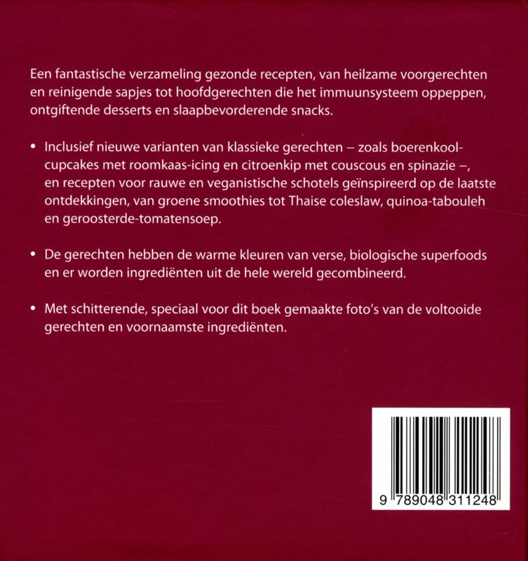 Achterkant van 500 superfood gerechten