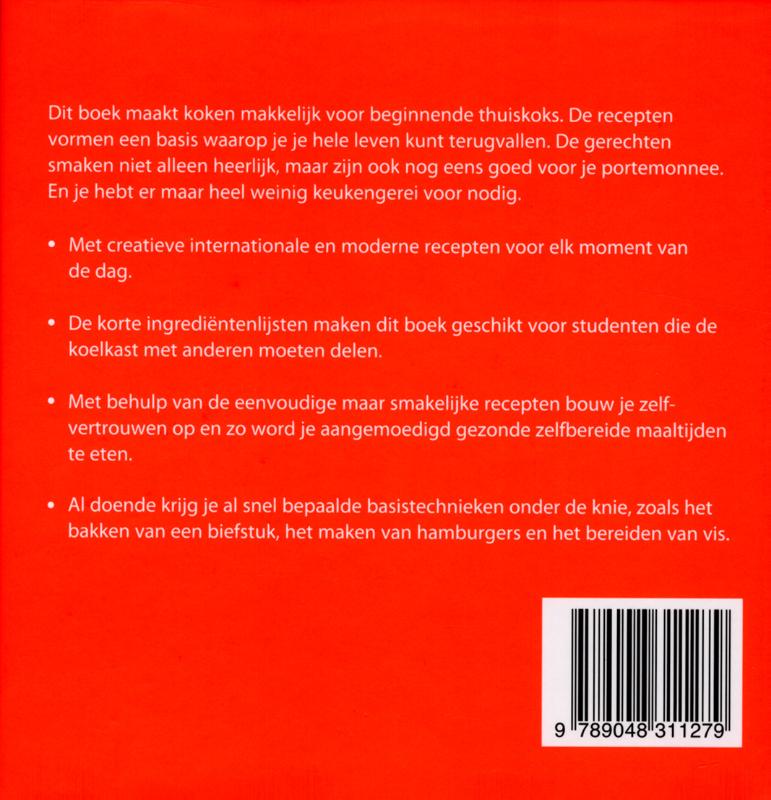 Achterkant van 500 studentenmaaltijden