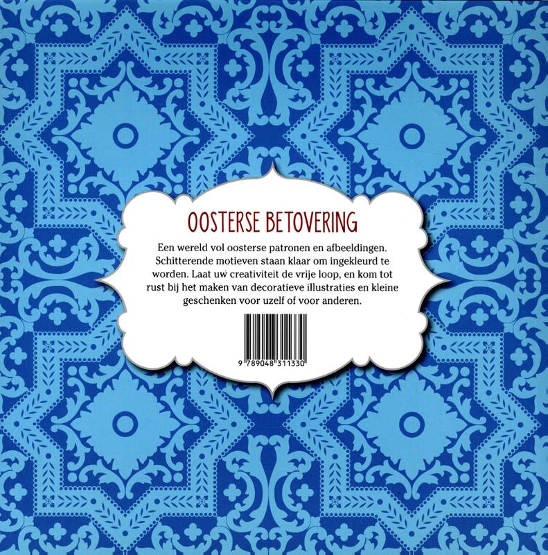 Achterkant van Oosterse betovering