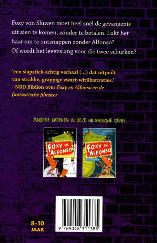 Achterkant van Foxy en Alfonso