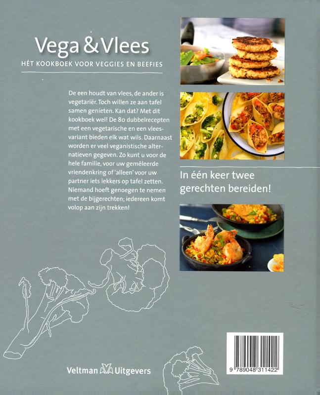 Achterkant van Vega & vlees