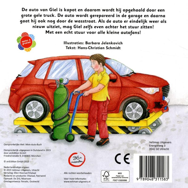 Achterkant van Mijn autoboek