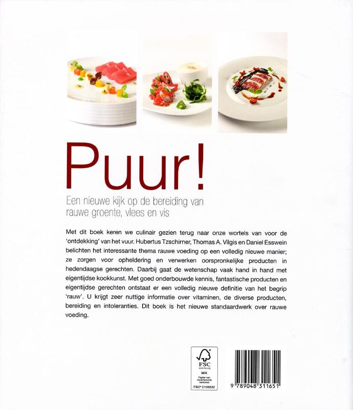 Achterkant van Puur!