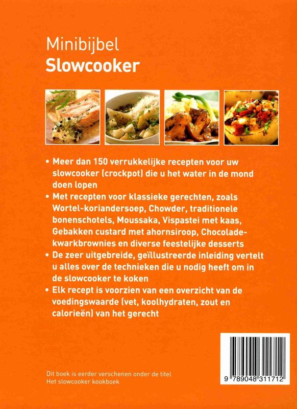 Achterkant van Slowcooker