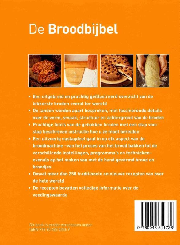 Achterkant van De broodbijbel
