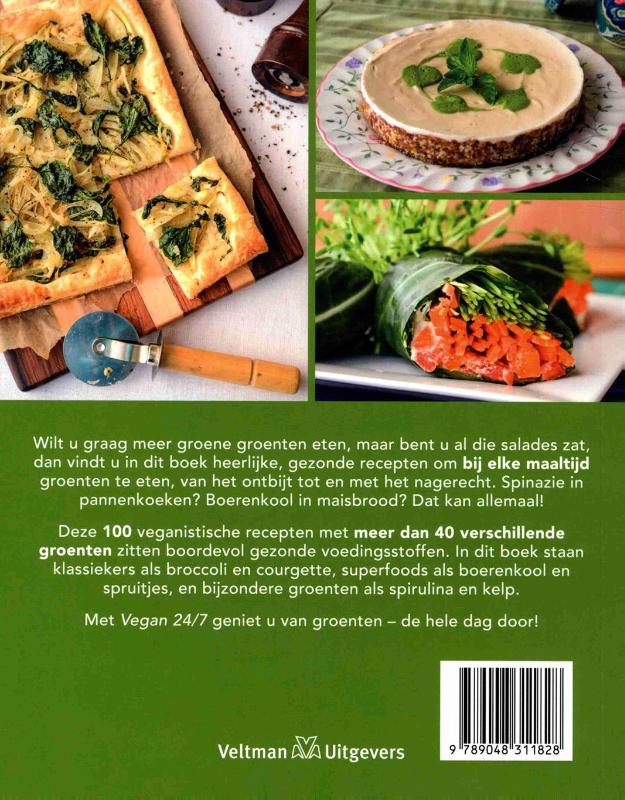Achterkant van Vegan 24/7