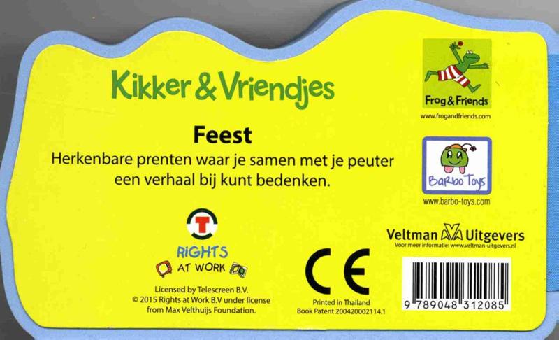 Achterkant van Feest