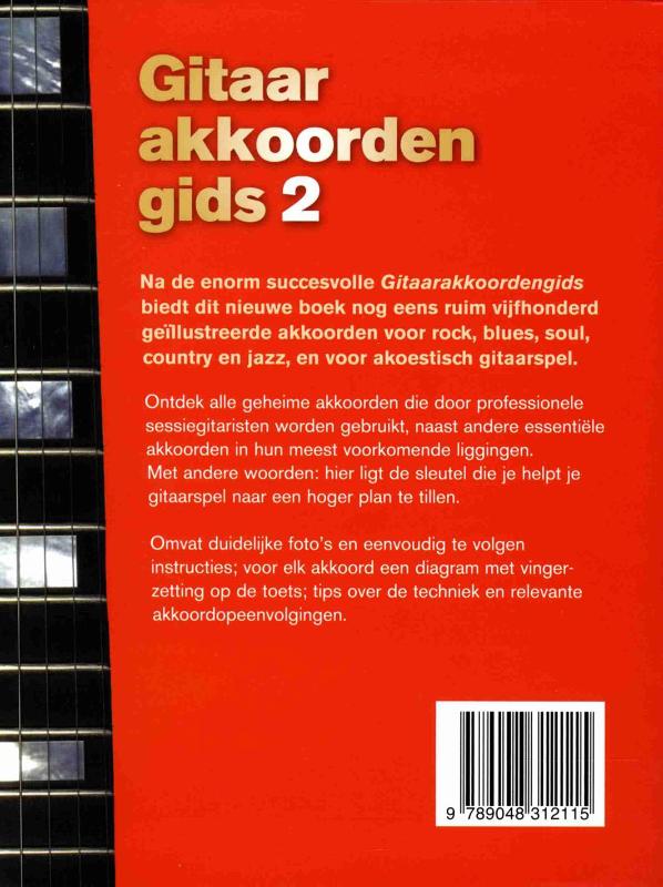 Achterkant van 2 voor rock, folk, blues, country, jazz en akoestisch spel