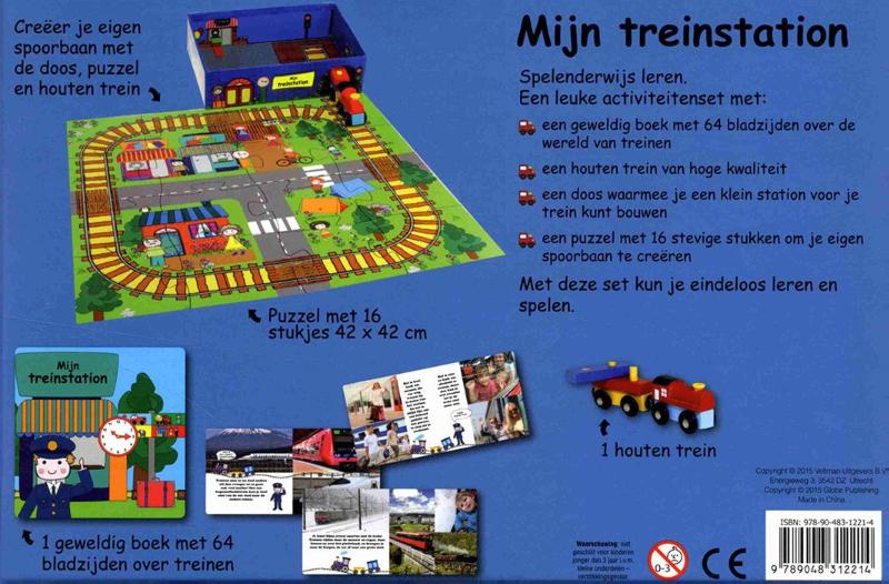Achterkant van Mijn treinstation