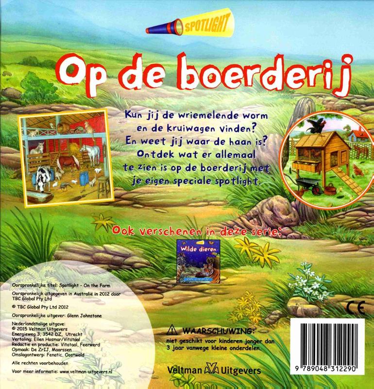 Achterkant van Op de boerderij