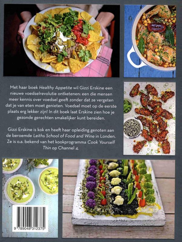 Achterkant van Healthy appetite