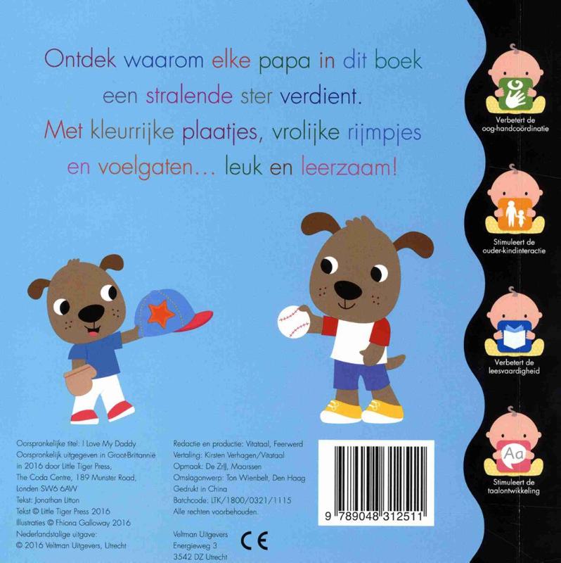Achterkant van Papa