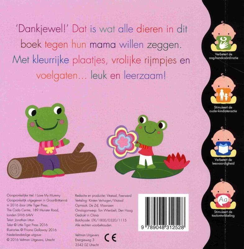 Achterkant van Mama