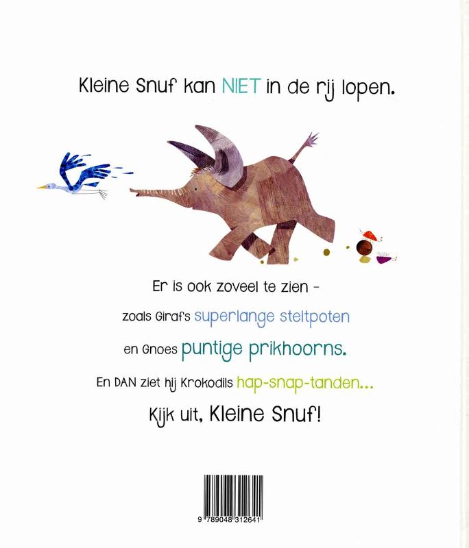 Achterkant van Gewoon zoals je bent