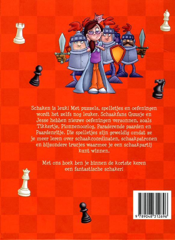 Achterkant van Schaken voor de jeugd