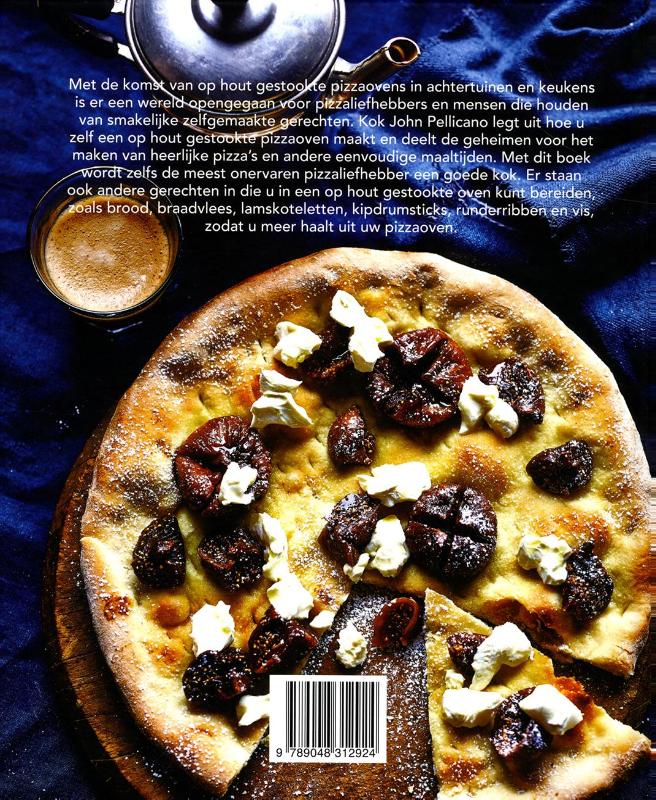 Achterkant van Houtgestookte pizzaoven
