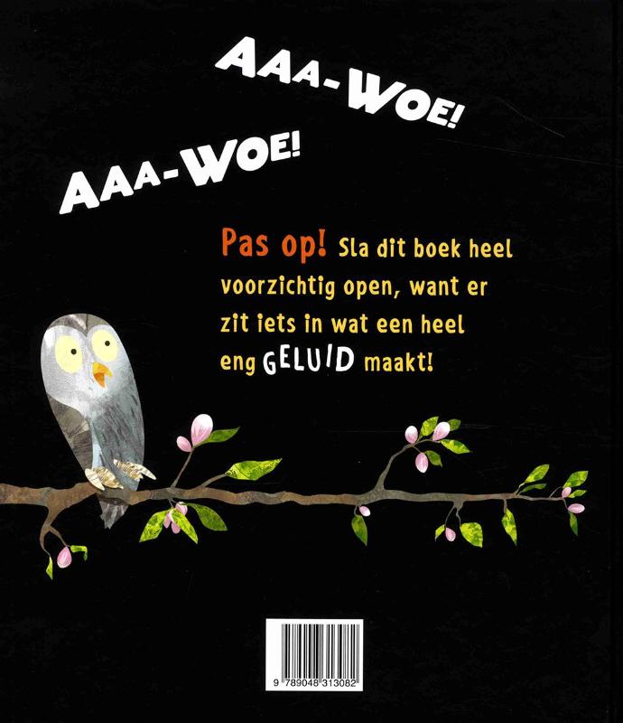 Achterkant van AAA-WOE! wie maakt dat geluid?