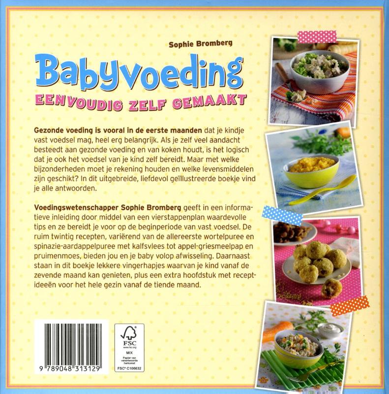 Achterkant van Babyvoeding, eenvoudig zelf gemaakt
