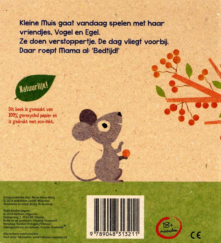 Achterkant van Mijn kleine muis