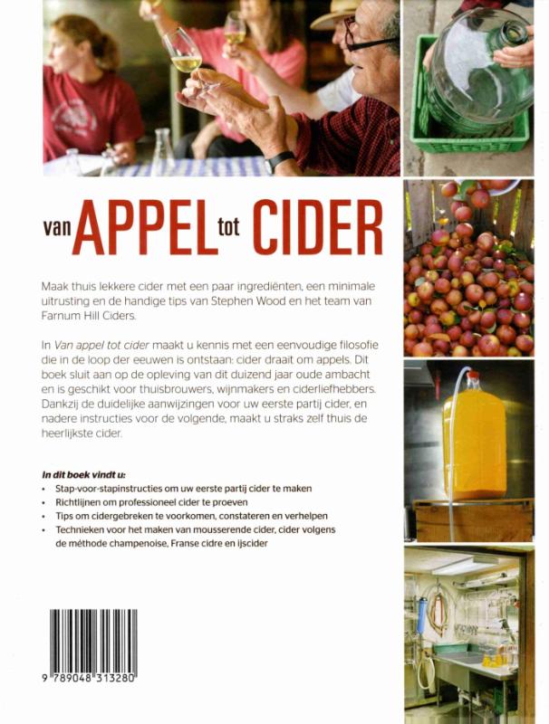 Achterkant van Van appels tot cider