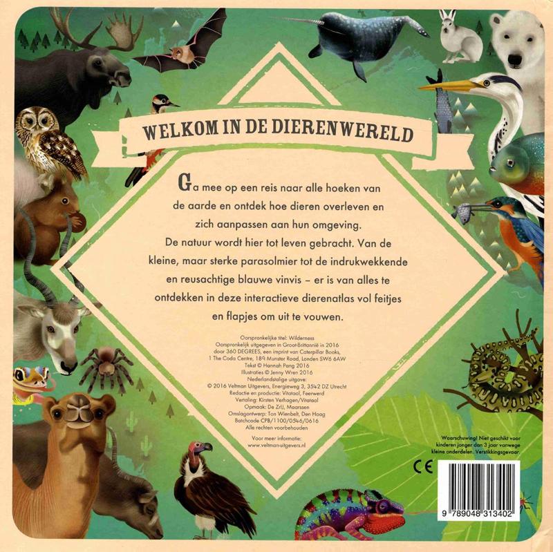 Achterkant van De wildernis