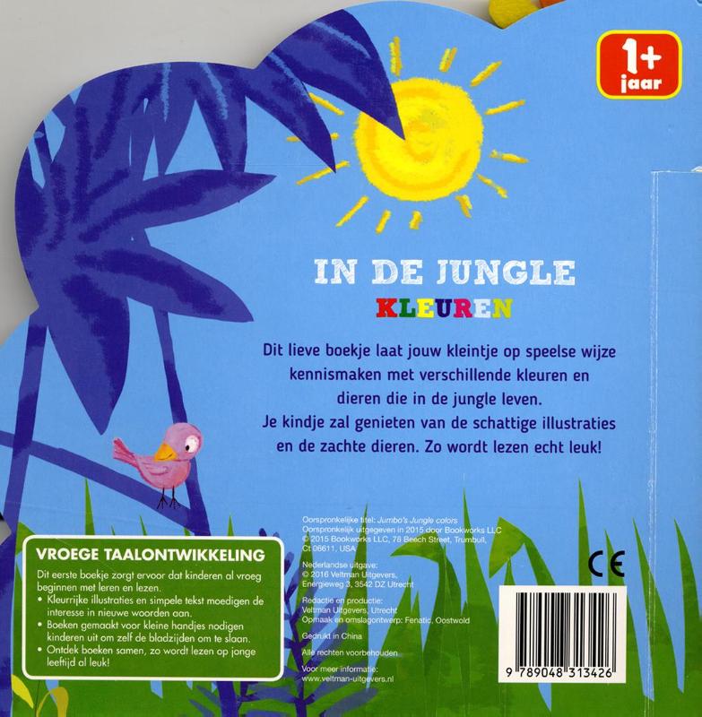 Achterkant van In de jungle