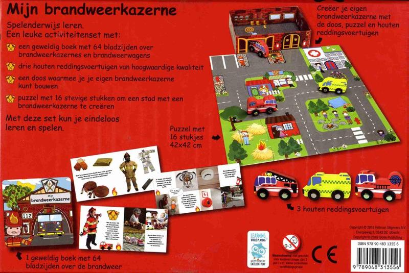 Achterkant van Mijn brandweerkazerne