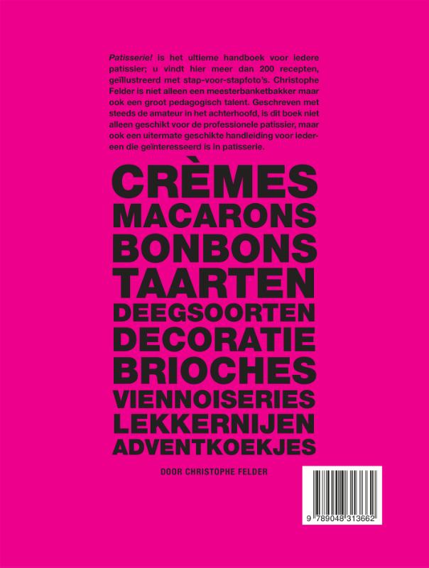 Achterkant van Patisserie!