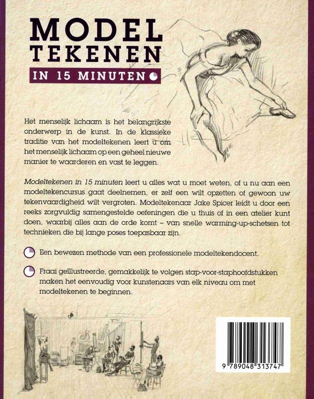 Achterkant van Modeltekenen