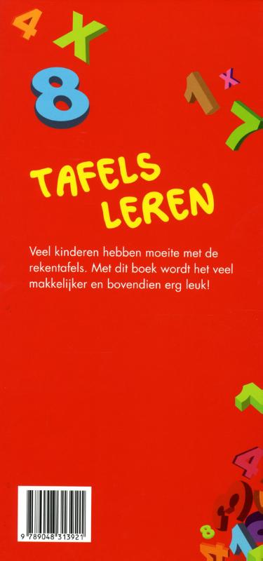 Achterkant van Tafels leren