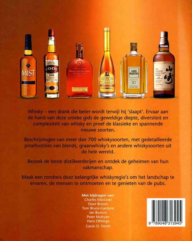 Achterkant van Whisky