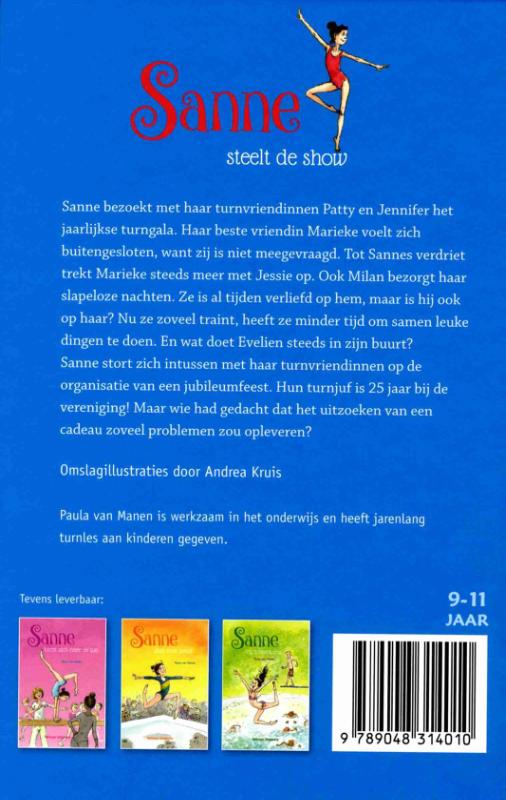 Achterkant van Sanne steelt de show