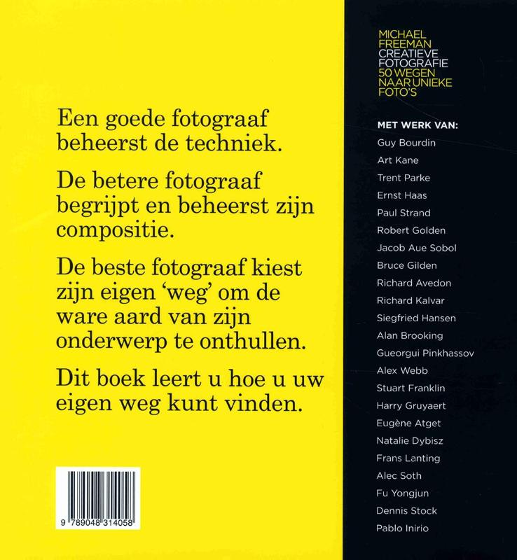 Achterkant van Creatieve fotografie