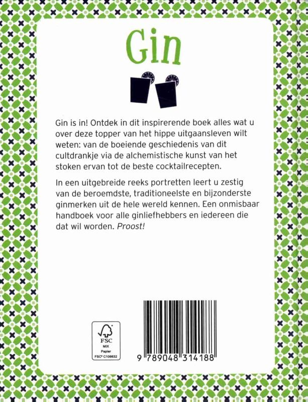 Achterkant van Gin
