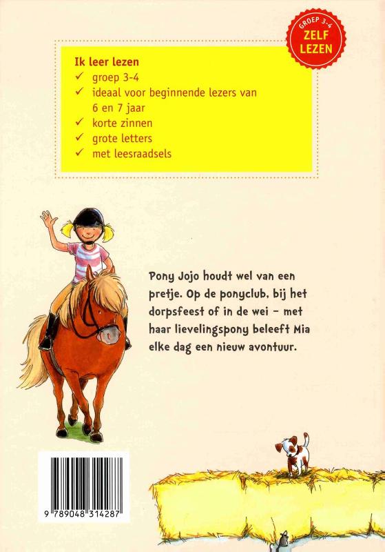 Achterkant van Jojo, mijn kleine pony