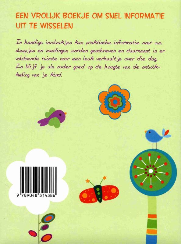Achterkant van Het creche- en oppasboek