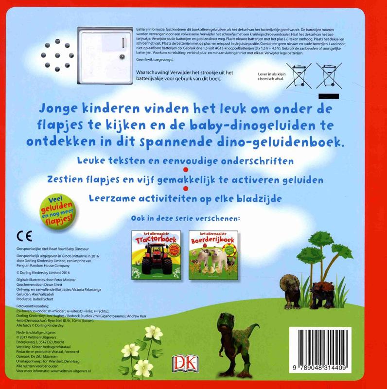 Achterkant van Het allermooiste Dinoboek