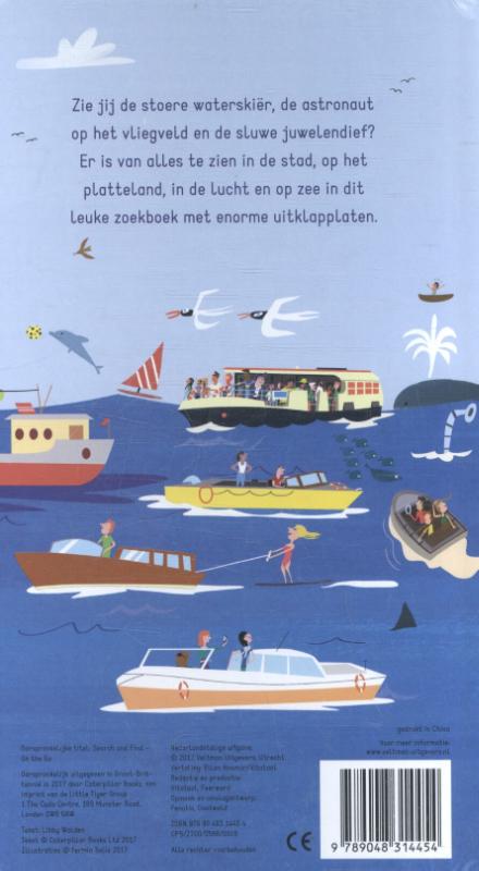 Achterkant van Zoekboek onderweg