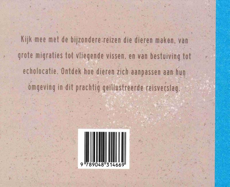 Achterkant van Dieren op reis