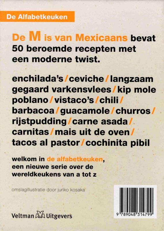 Achterkant van De M is van Mexicaans
