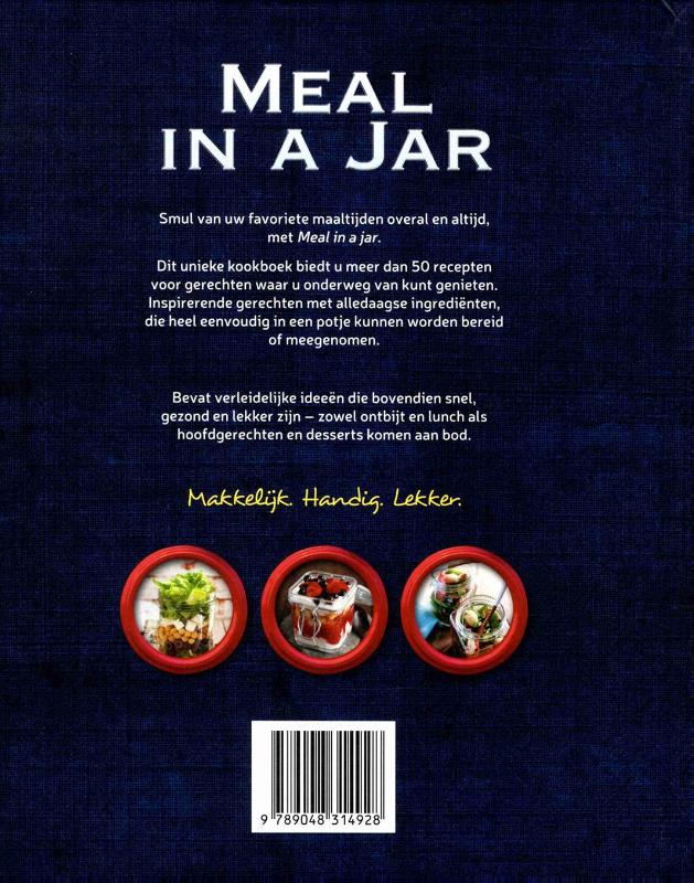 Achterkant van Meal in a jar